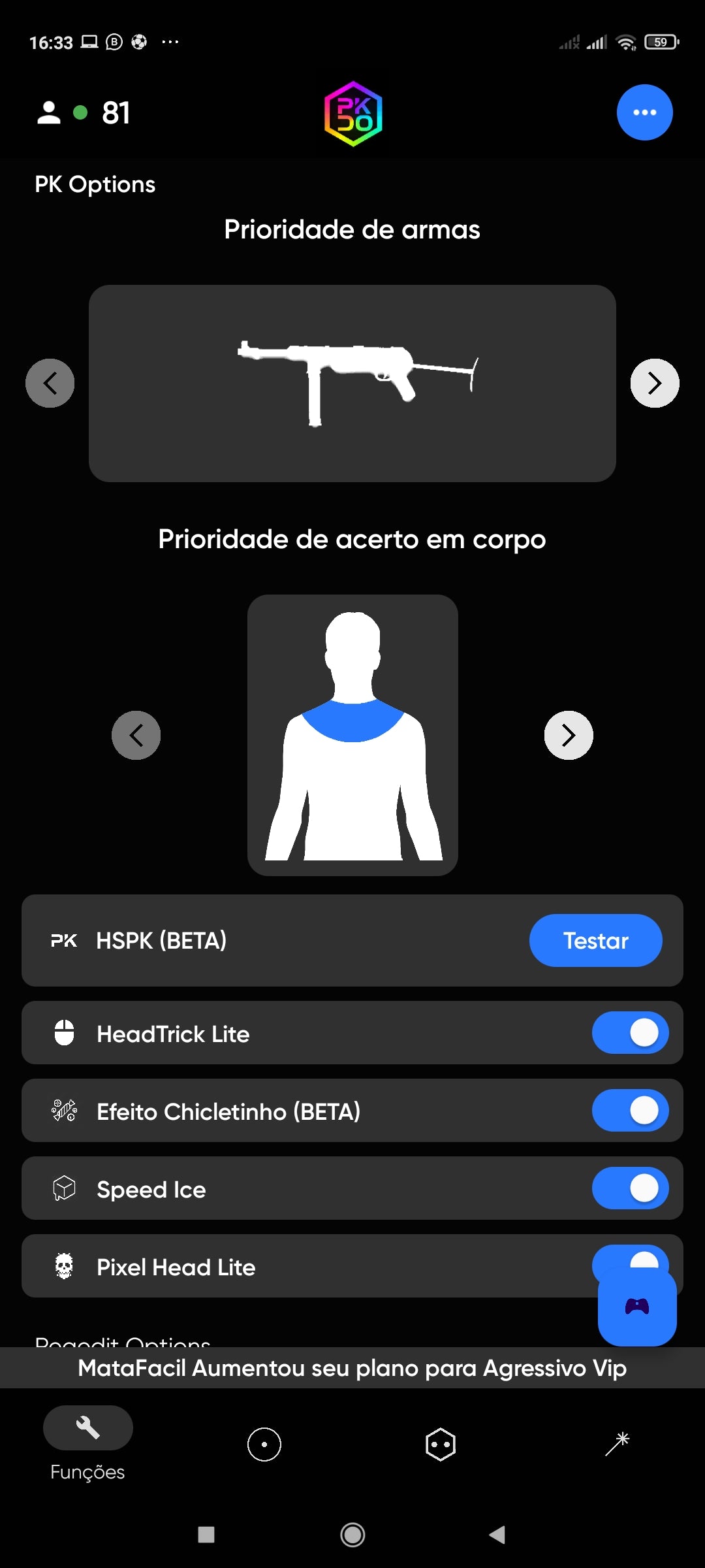 Agre3ssiv0 VIP Nvl Max. Full Vermelho FREE FIRE