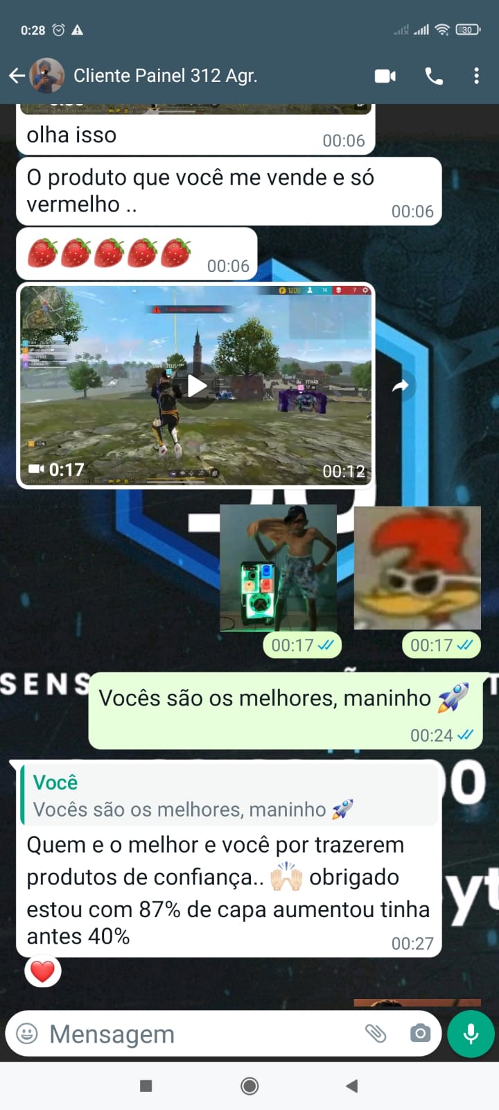 Agre3ssiv0 VIP Nvl Max. Full Vermelho FREE FIRE