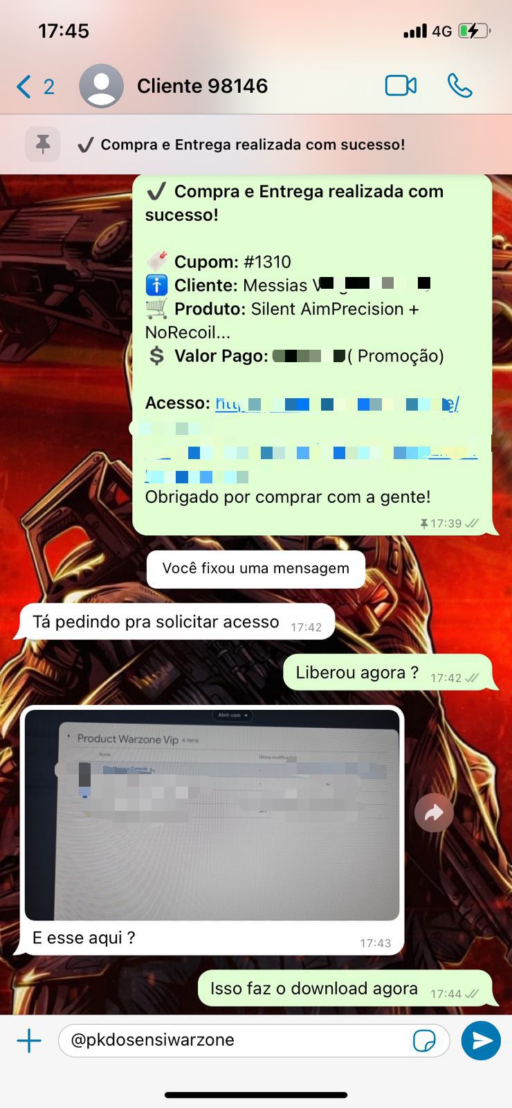 Painel AimAssist & NoRecoil Call of Duty 🌎 (30 DIAS DE GARANTIA)