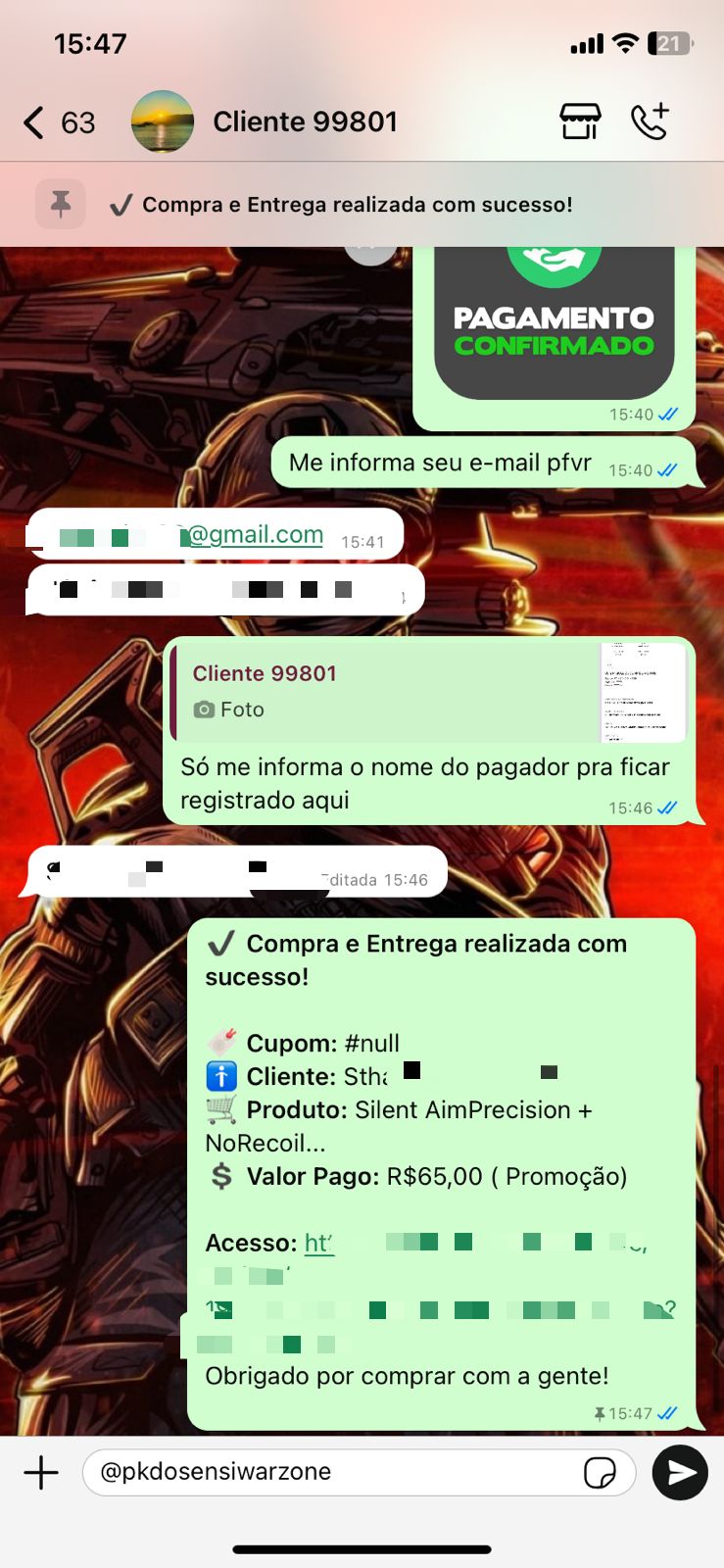 Painel AimAssist & NoRecoil Call of Duty 🌎 (30 DIAS DE GARANTIA)