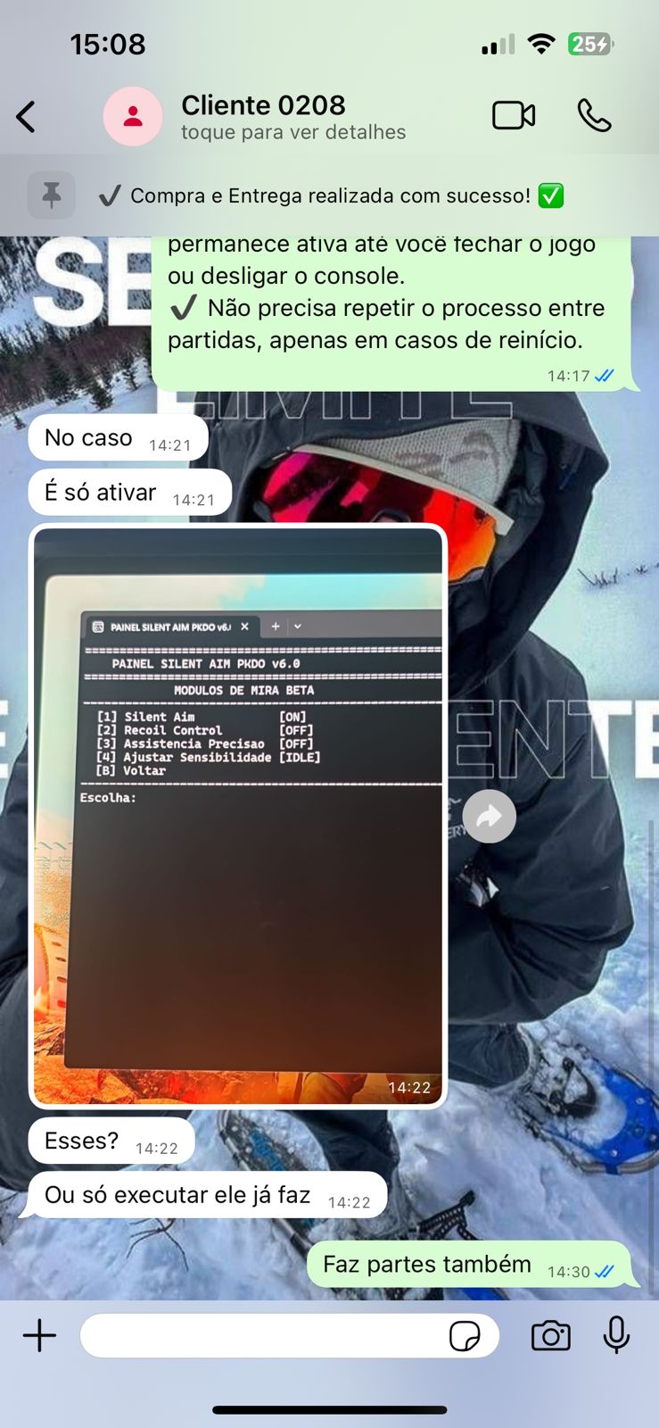 Painel AimAssist & NoRecoil Call of Duty 🌎 (30 DIAS DE GARANTIA)